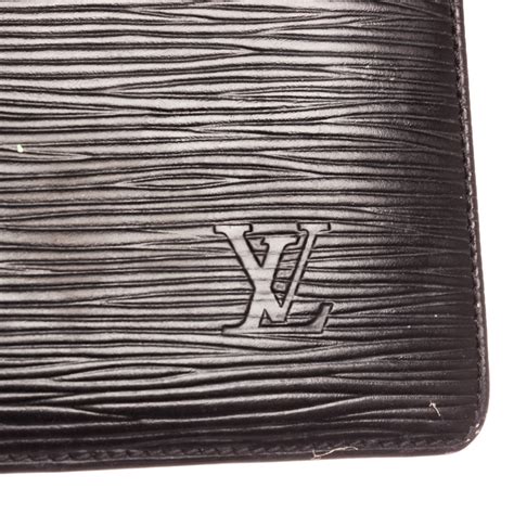 louis vuitton epi leather wallet.